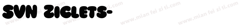 SVN Ziclets字体转换